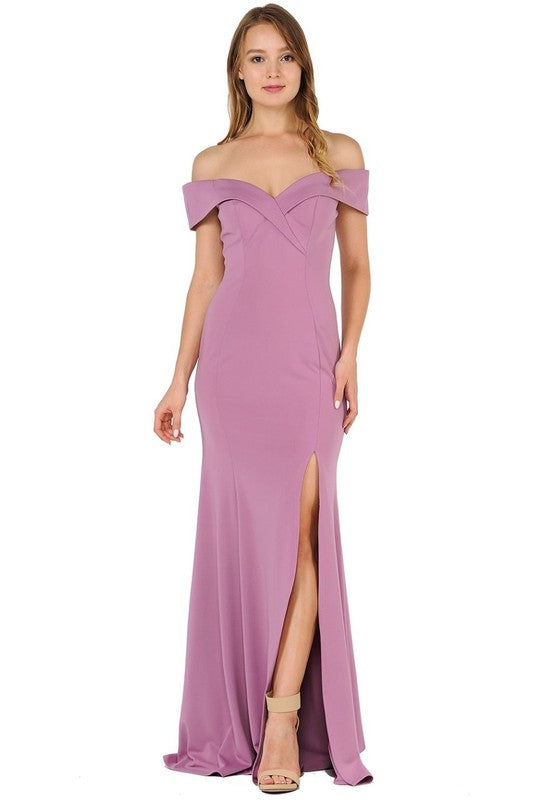 Glamorous Red Carpet Style Long Dress With Trendy