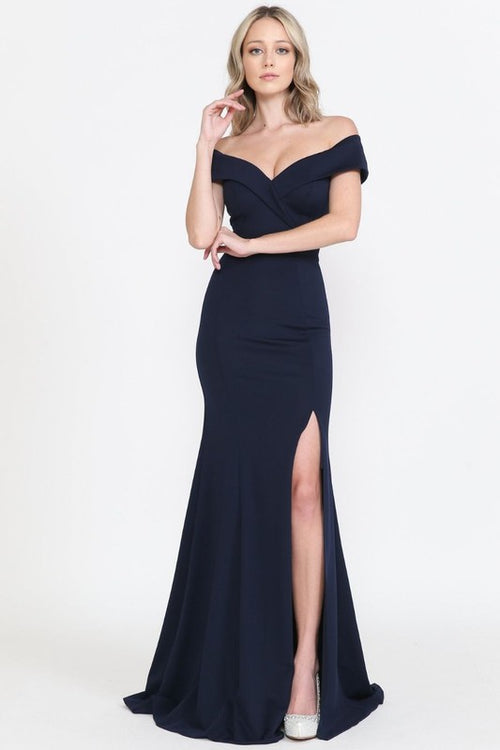 Glamorous Red Carpet Style Long Dress With Trendy