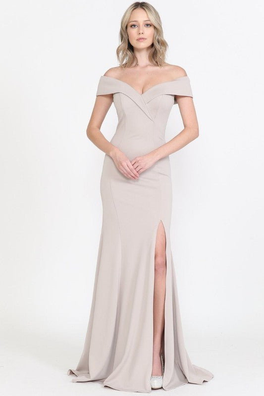 Glamorous Red Carpet Style Long Dress With Trendy