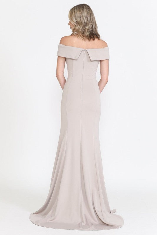 Glamorous Red Carpet Style Long Dress With Trendy